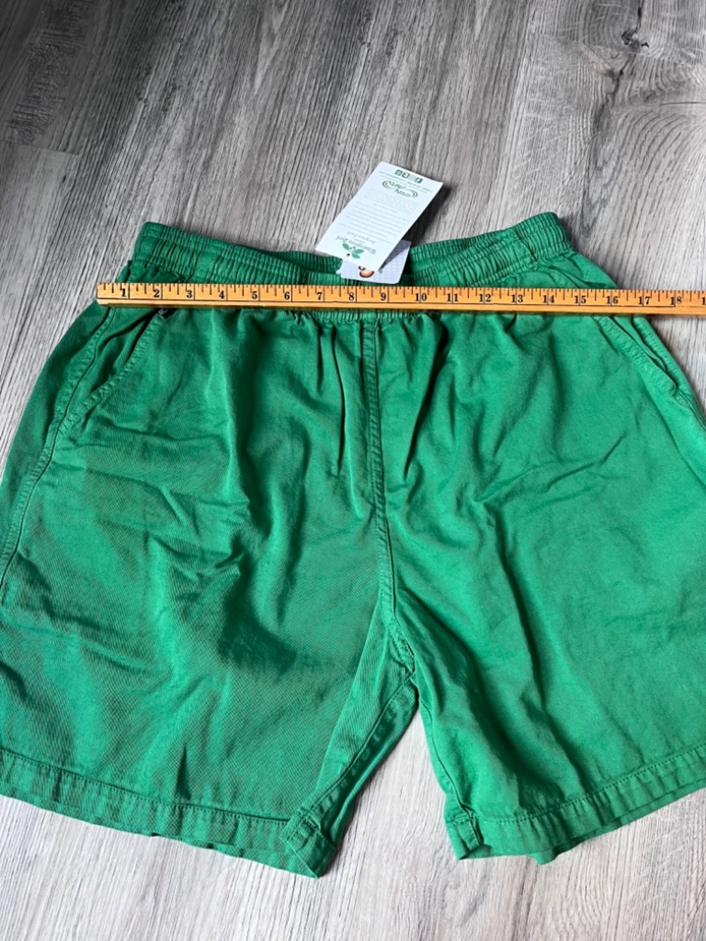 NEW Crazy Shirts wintergreen Dyed green Shorts Men’s L Maui Surfer Beach Hawaii - Picture 7 of 8